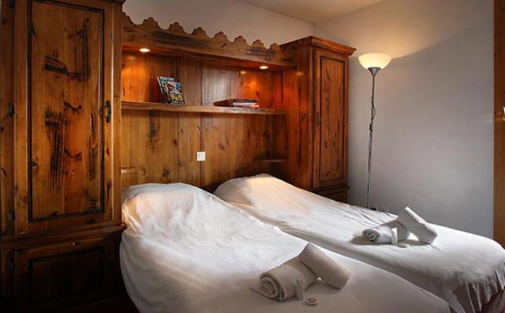 Plein Sud, Val Thorens, Twin bedroom